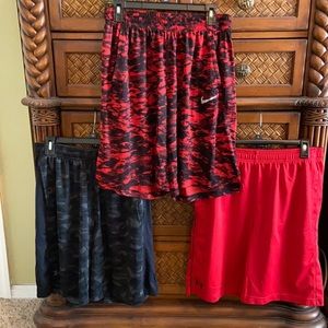 Mens - Under Armour & Nike Long basketball shorts